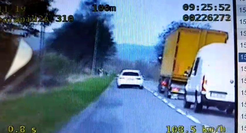 Jak szybko stracić „prawko”? To proste. Wystarczy jechać 110 km/h po terenie zabudowanym