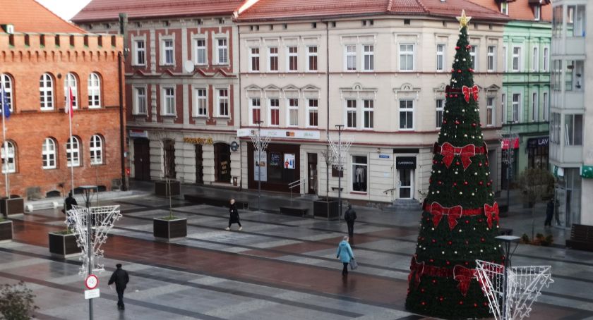 Nasza turbo choinka na placu Wolności. To już jej czwarty rok w Szczecinku