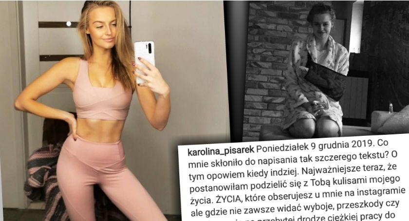 Karolina Pisarek wspiera i motywuje fanów: Wiara i działanie czynią cuda!