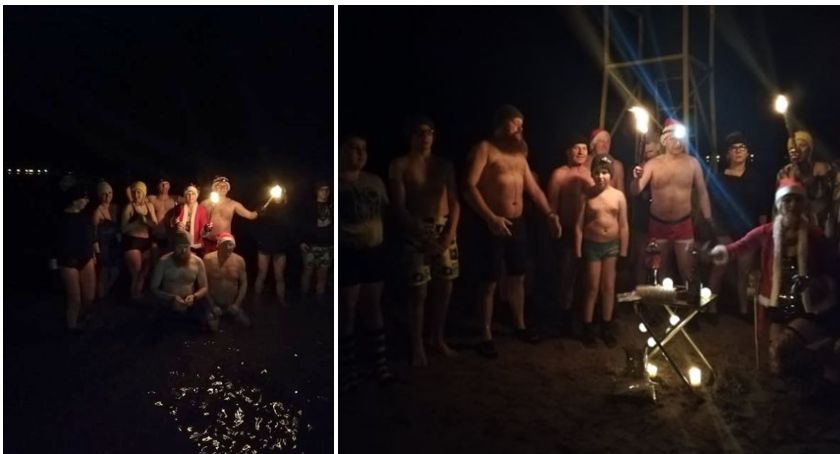 Morsy ze Szczecinka przywitały Nowy Rok w Trzesiecku