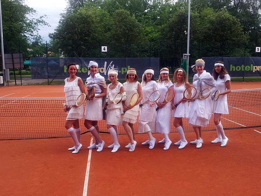Tenisowy turniej retro w Kołobrzegu