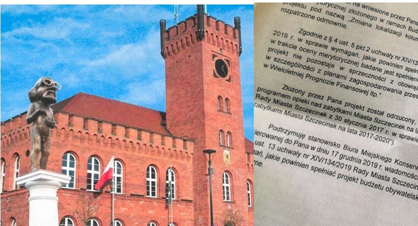 Widok pomnika Włapki ma zaburzyć historyczne centrum miasta? Trwa wymiana pism