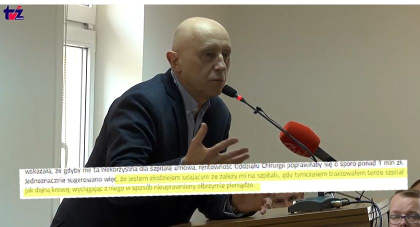 Kolejna wpadka językowa posła ze Szczecinka. Dziś przyznał, że... doił szpital?