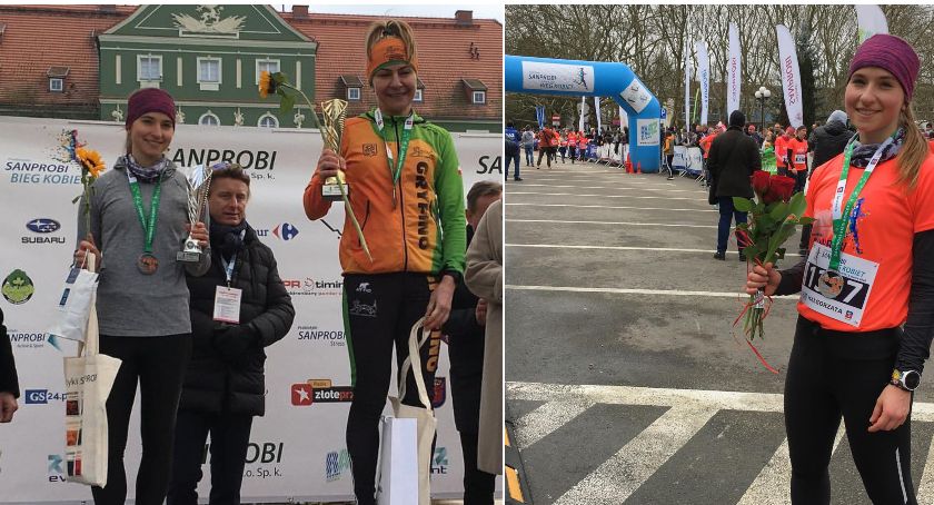 Małgorzata Szabałowska na podium „Biegu Kobiet” w Szczecinie!