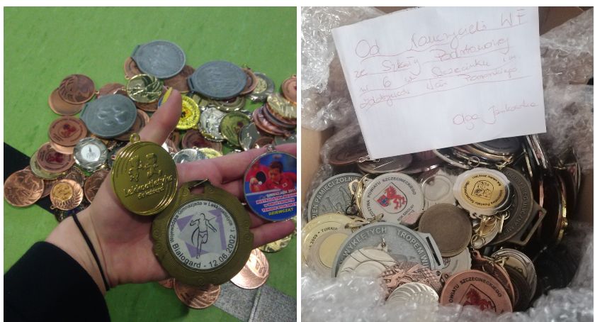 „Pomoc Na Medal”. Nauczyciele SP nr 6 w Szczecinku wspierają akcję