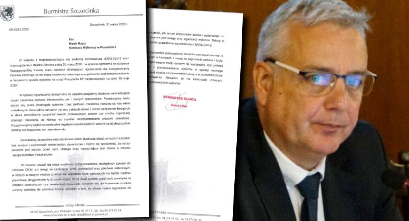 Burmistrz Szczecinka nie widzi możliwości przeprowadzenia wyborów prezydenckich