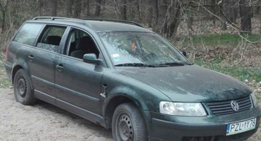Czyje to auto? Poszukiwany właściciel porzuconego passata