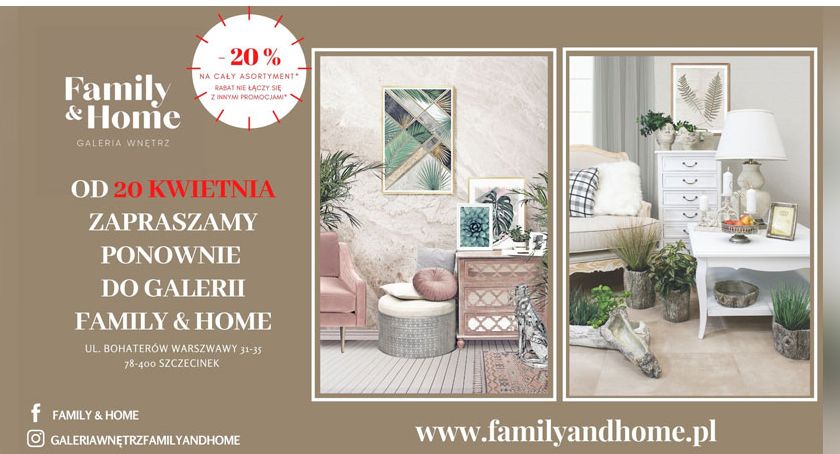 Piękny dom? Oczywiście! Family & Home w CH Aria poleca!