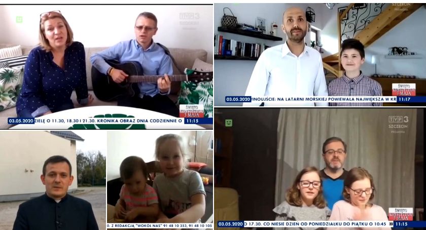 Parafianie ze Szczecinka zaśpiewali razem, ale osobno. Jak wyszło?