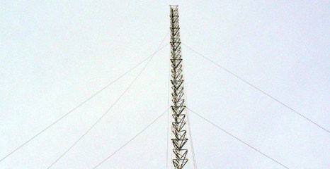 Pojawił się nowy maszt, tym razem internetowy. Będzie nadawał na 40 km