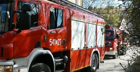 Ćwiczenia w Przedszkolu Publicznym – pożar i ewakuacja dzieci