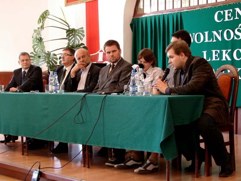 Lekcja demokracji - starosta Krzysztof Lis będzie wspierał białoruskich studentów
