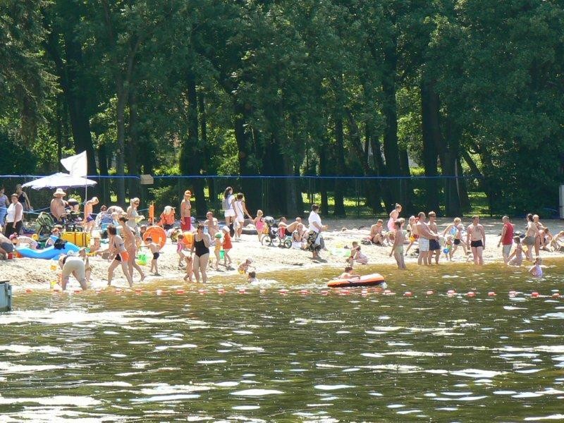 Plaża Miejska czysta - można się kąpać