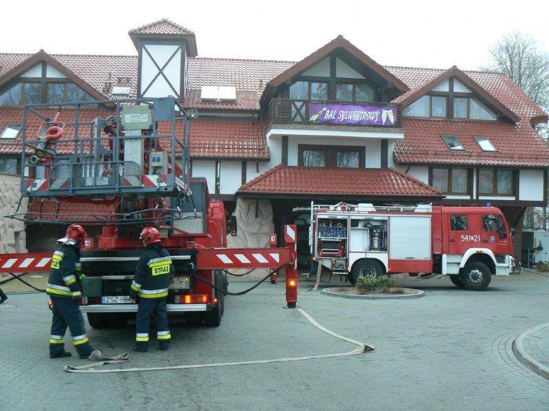 Pożar w kuchni 
