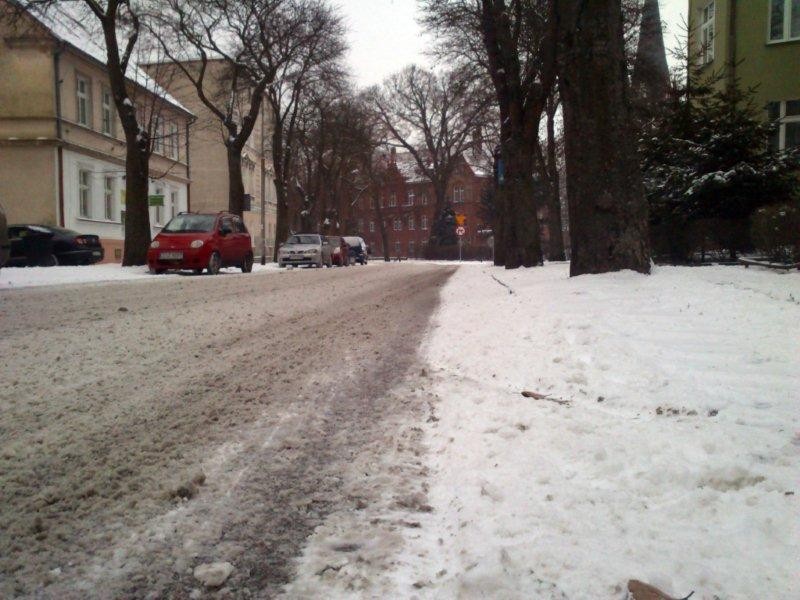 Zima przyszła z ostrzeżeniem