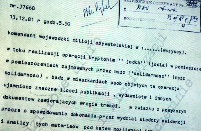 Szczecinecka SB: Kryptonim 