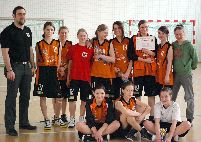 Koszykarki z Turowa w półfinale wojewódzkim Gimnazjady 