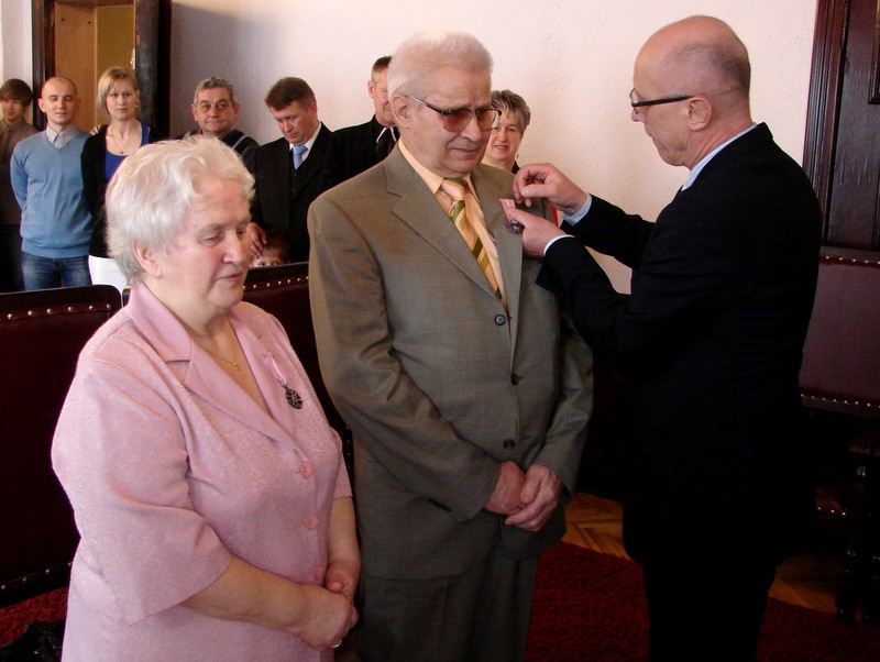 Złote Gody Eugenii i Mieczysława Łastówka