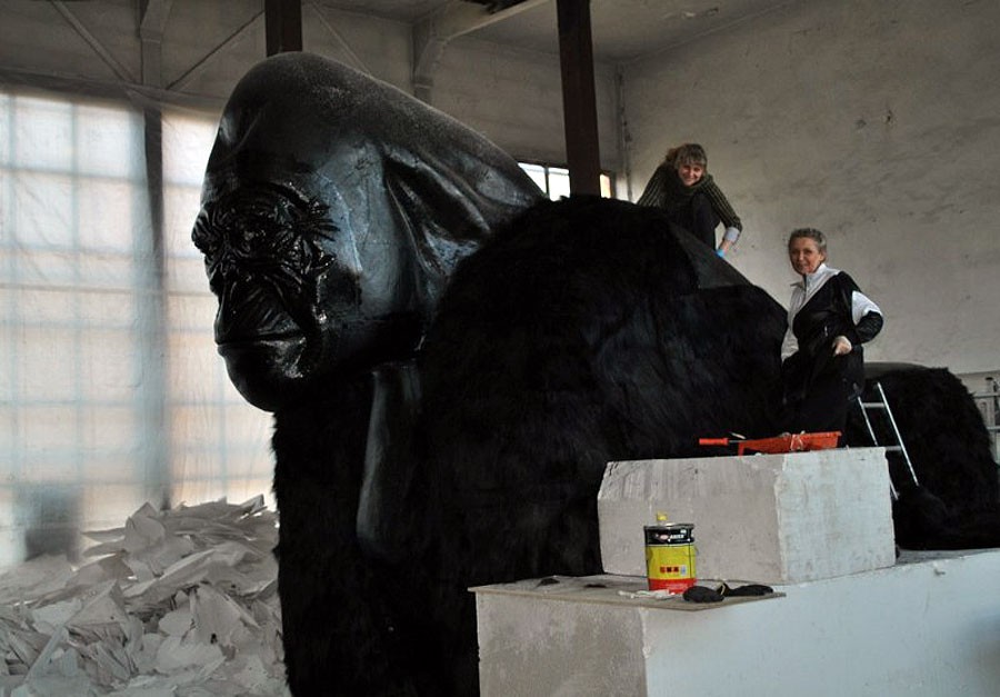Największy na świecie King Kong powstaje w Szczecinku!