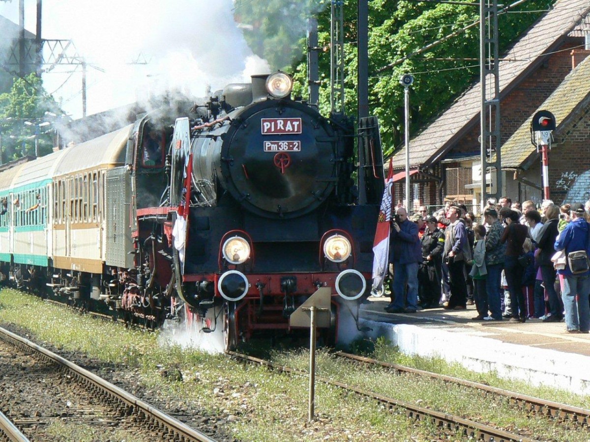 Kolejowa atrakcja na Dzień Dziecka – „Pirat” w Szczecinku