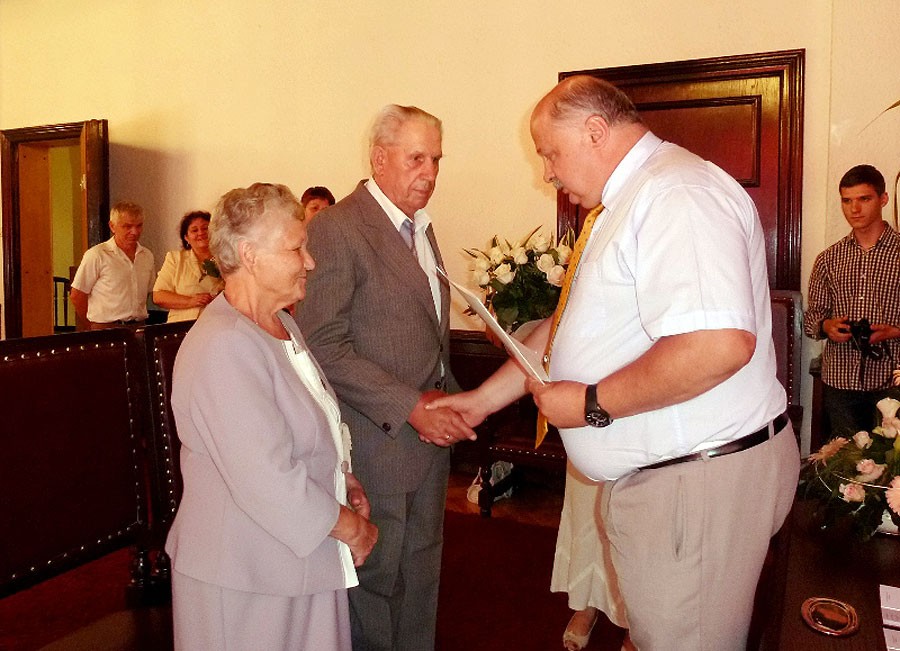 Diamentowe gody Stefanii i Jana Popielów