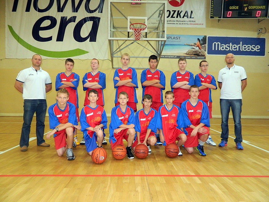 Młodzi koszykarze grali w Inowrocławiu