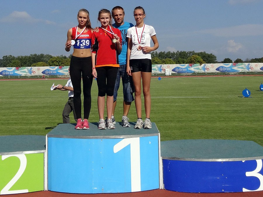 Medale lekkoatletów w Szczecinie