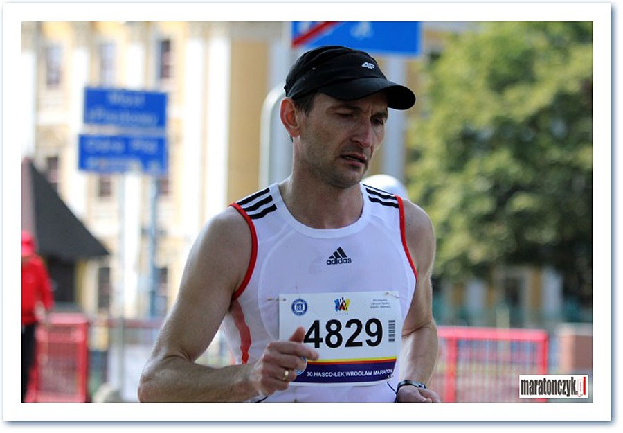 Szczecinecki biegacz w Maratonie Warszawskim