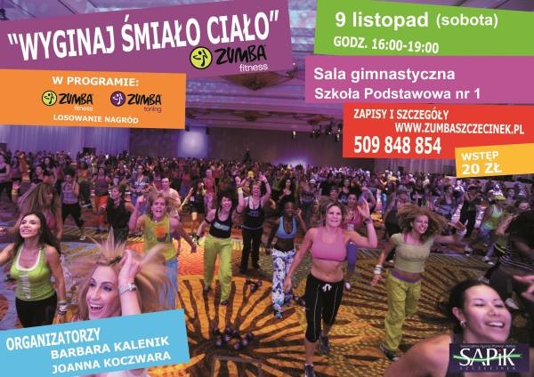 Kolejny maraton Zumby - zaproszenie