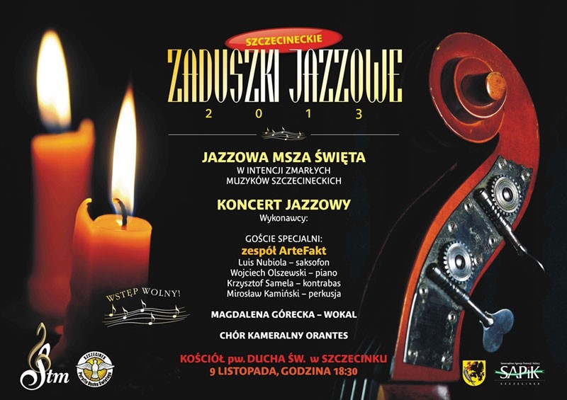 Zaduszki jazzowe - zaproszenie
