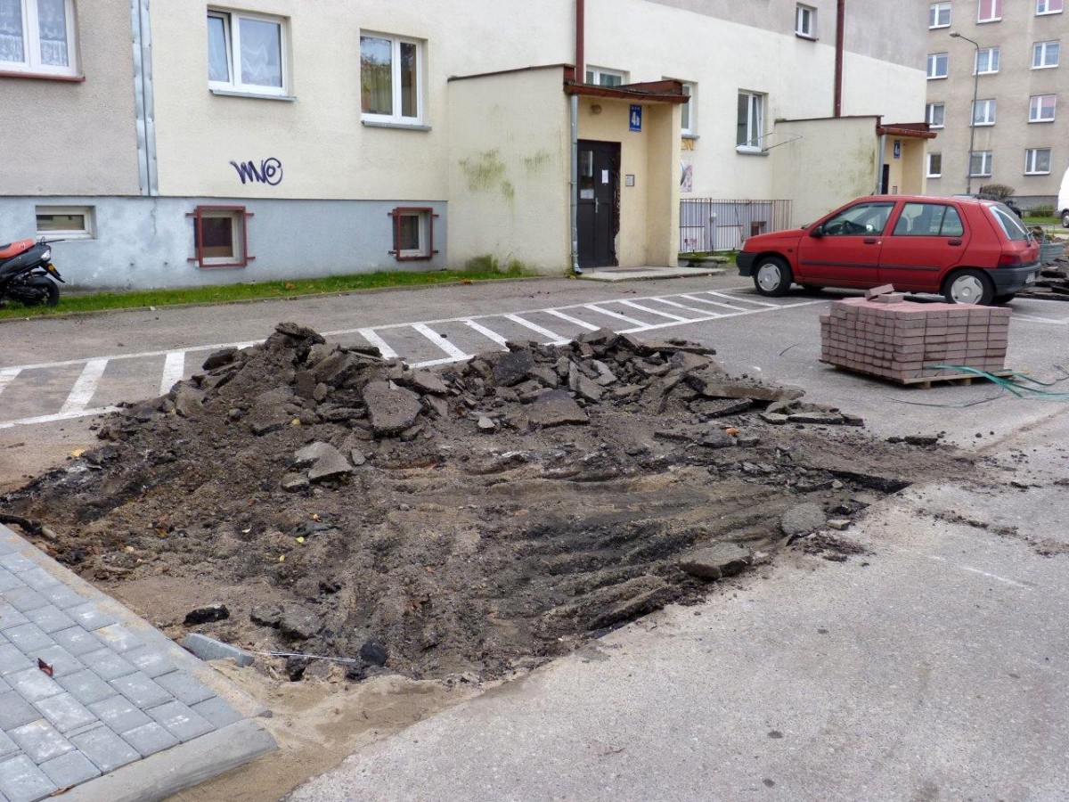 Kłótnia o parking którego... nigdy nie było