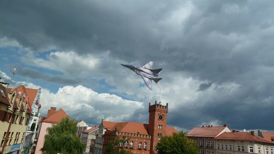 Samoloty NATO nad Szczecinkiem
