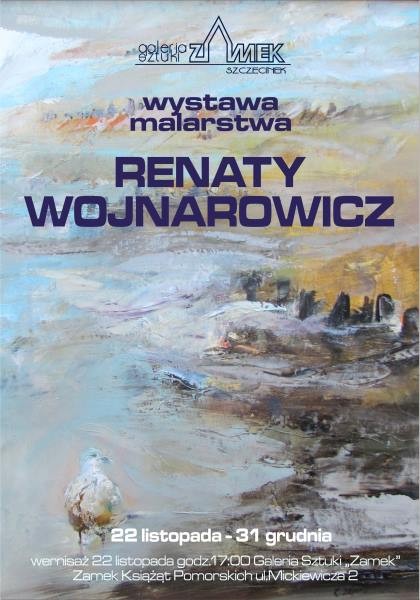 Wystawa malarstwa Renaty Wojnarowicz. Zaproszenie