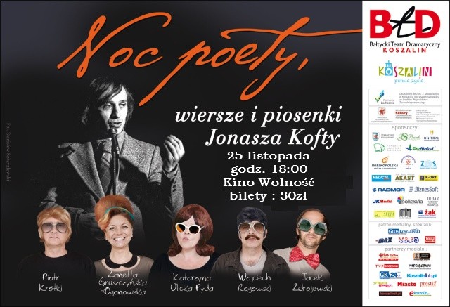 Noc poety. Piosenki Jonasza Kofty