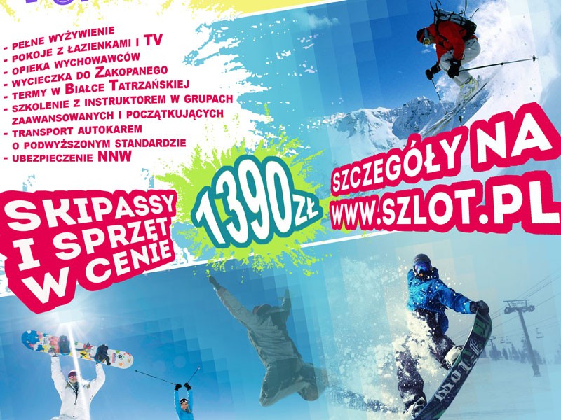 Zima za pasem – „odjechane” ferie ze SzLOT
