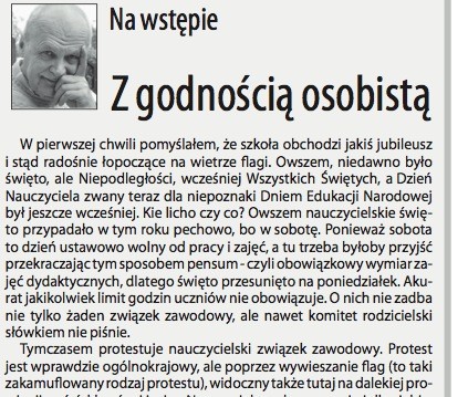 Jerzy Gasiul: Z godnością osobistą