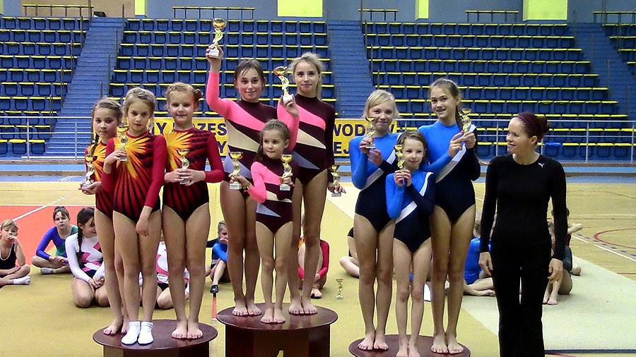 Medale akrobatów sportowych w Pile