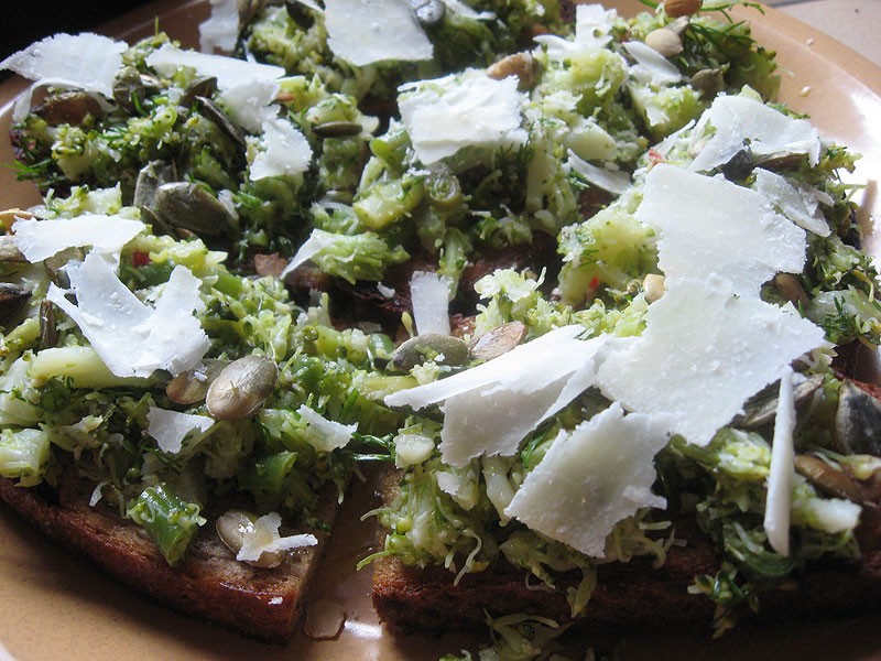 Marta gotuje: Crostini z brokułami 