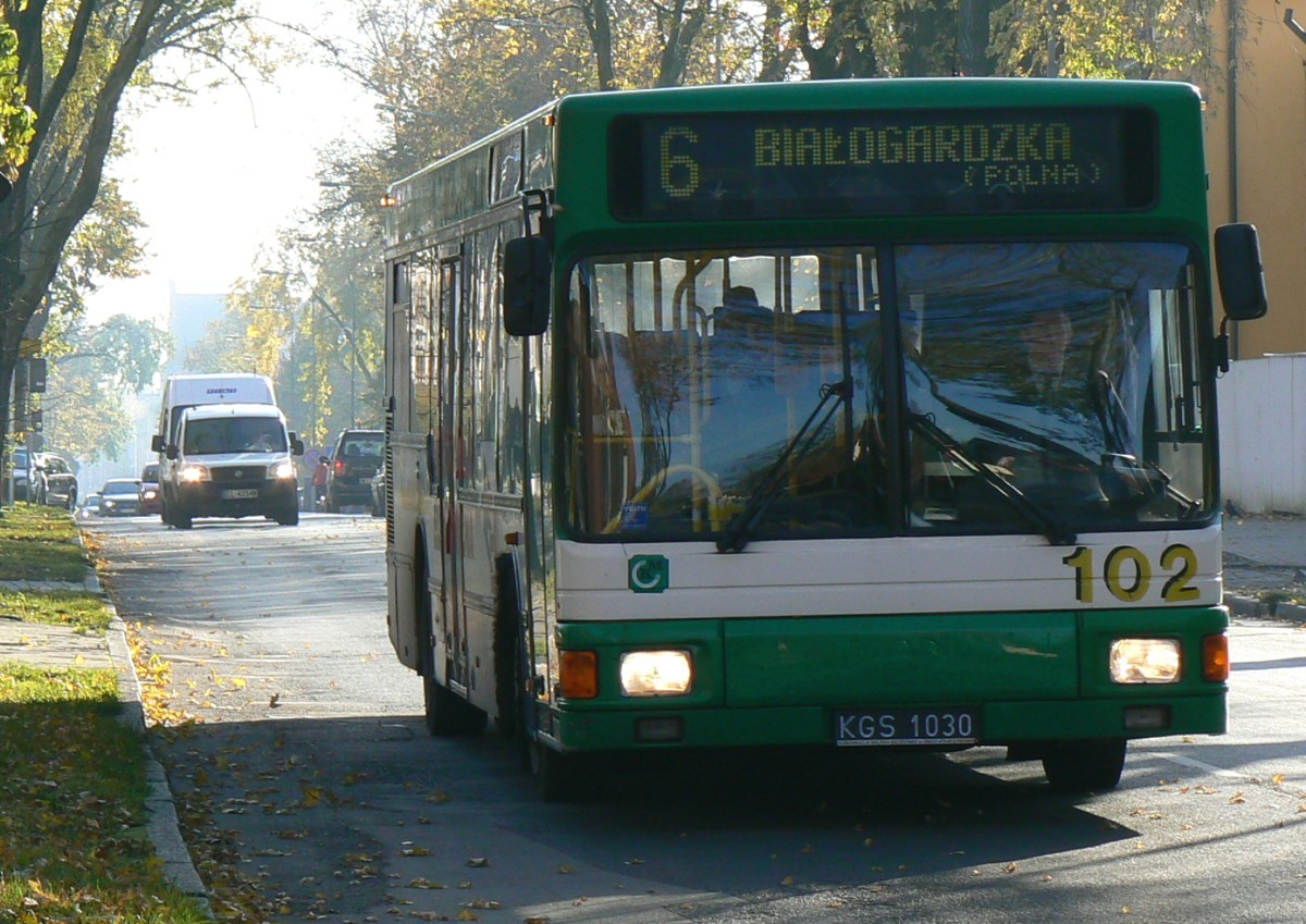 Autobusy jeżdżą po nowemu