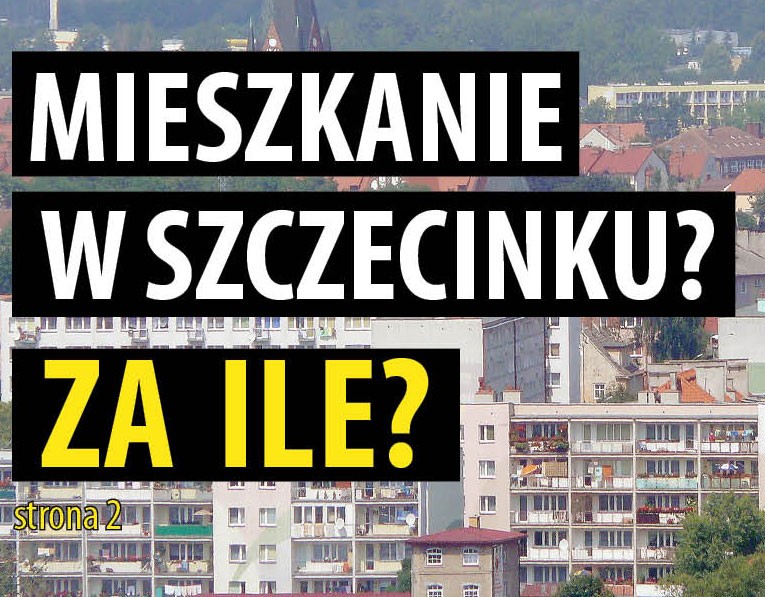 Mieszkanie w Szczecinku? Za ile?