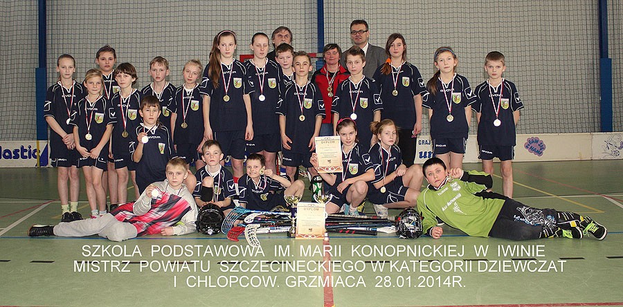 Powiatowe rozgrywki unihokeja w Grzmiącej