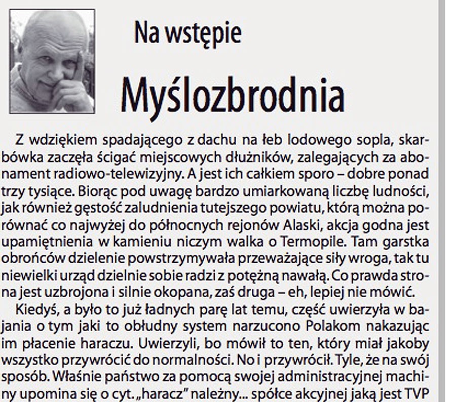 Jerzy Gasiul: Myślozbrodnia