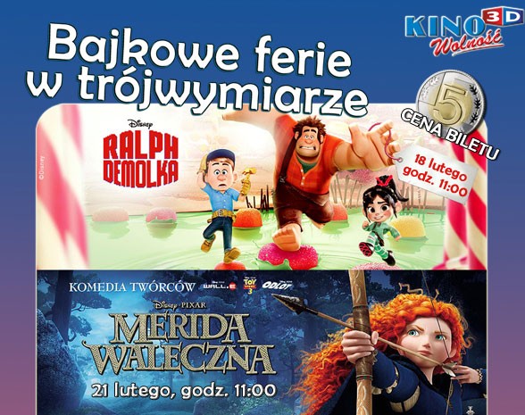 Bajkowe ferie w trójwymiarze