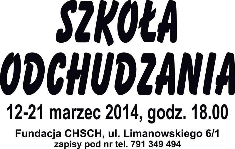Zaproszenie do Szkoły Odchudzania
