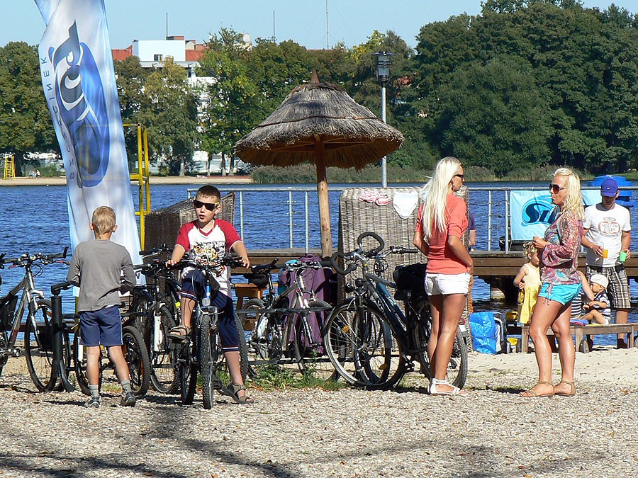 Plaża Miejska, Wojskowa i Mysia Wyspa