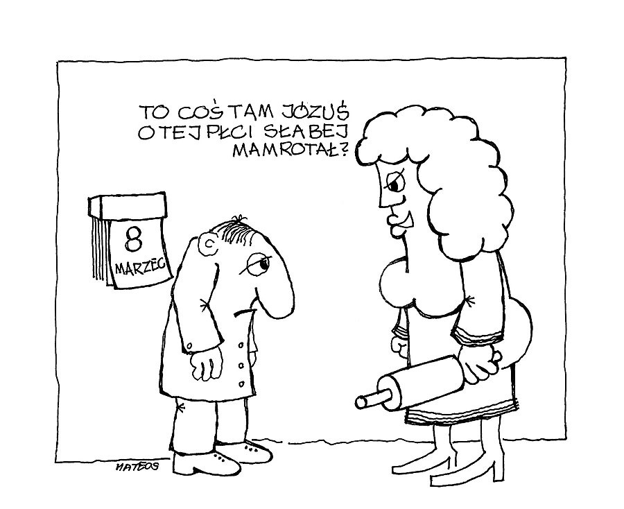 Maciej Gaca: O marcowa, wietrzna istoto!