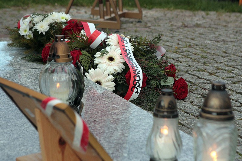 W Szczecinku też uczcili ofiary katastrofy smoleńskiej
