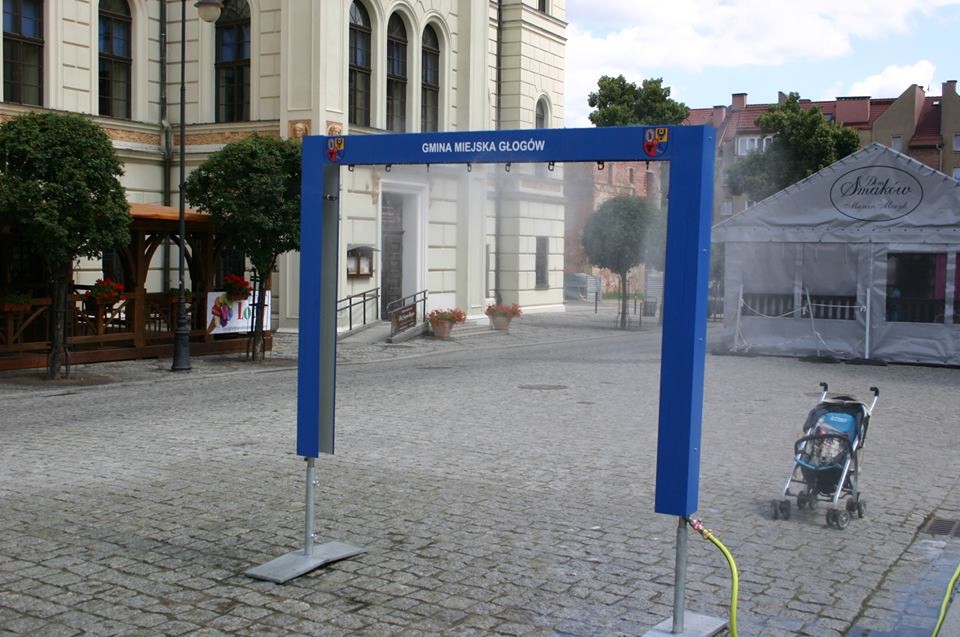 Dla ochłody kurtyna z wody