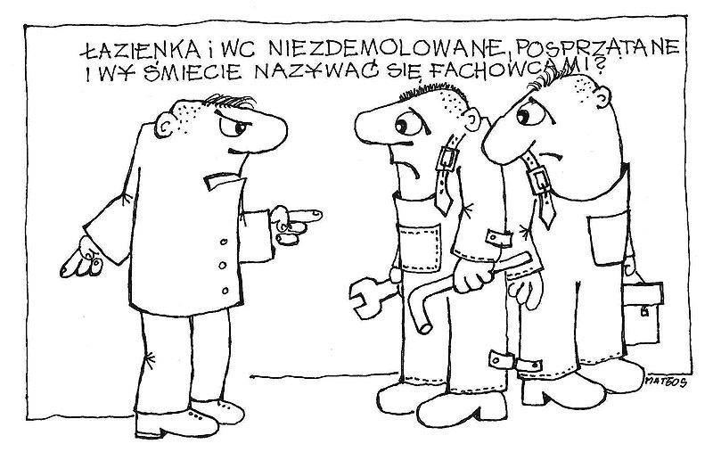 O fachowcach, partaczach i odwadze