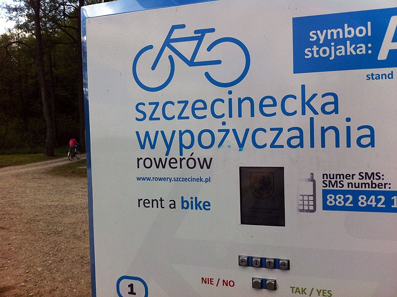 Rower za sms. Szczecinecka wypożyczalnia znów ruszyła
